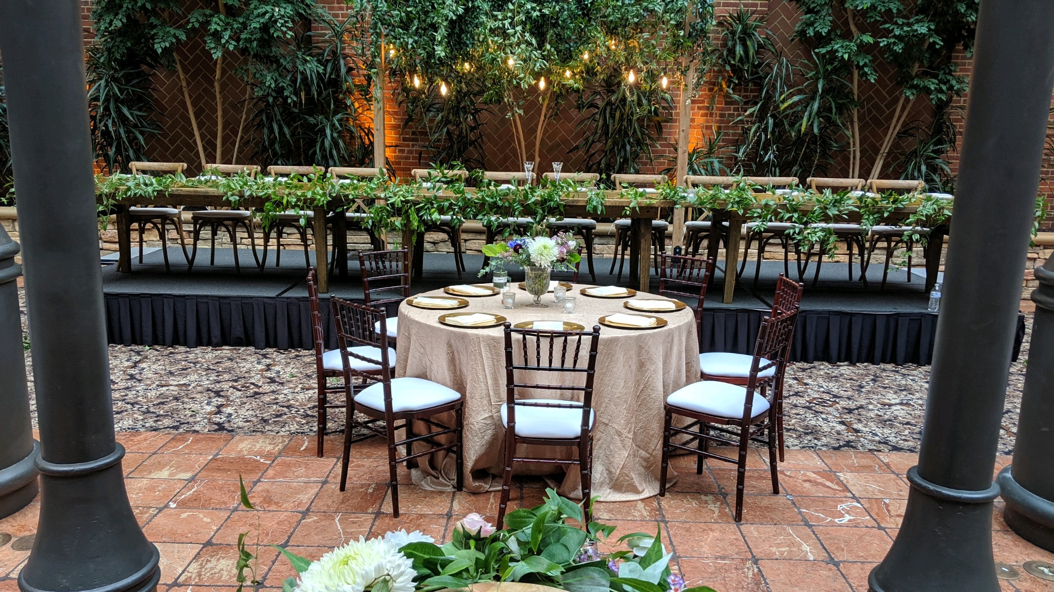 garden conservatory wedding